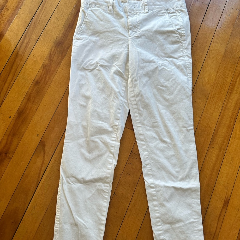 Vince Women's Straight Leg Pants in Cream